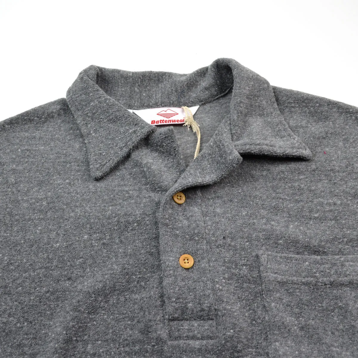 Battenwear - Boardwalk Polo - Heather Grey