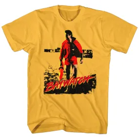 Baywatch Red Dawn Men's T-Shirt