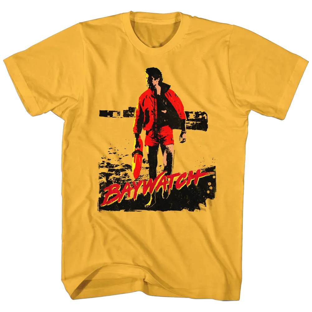 Baywatch Red Dawn Men's T-Shirt