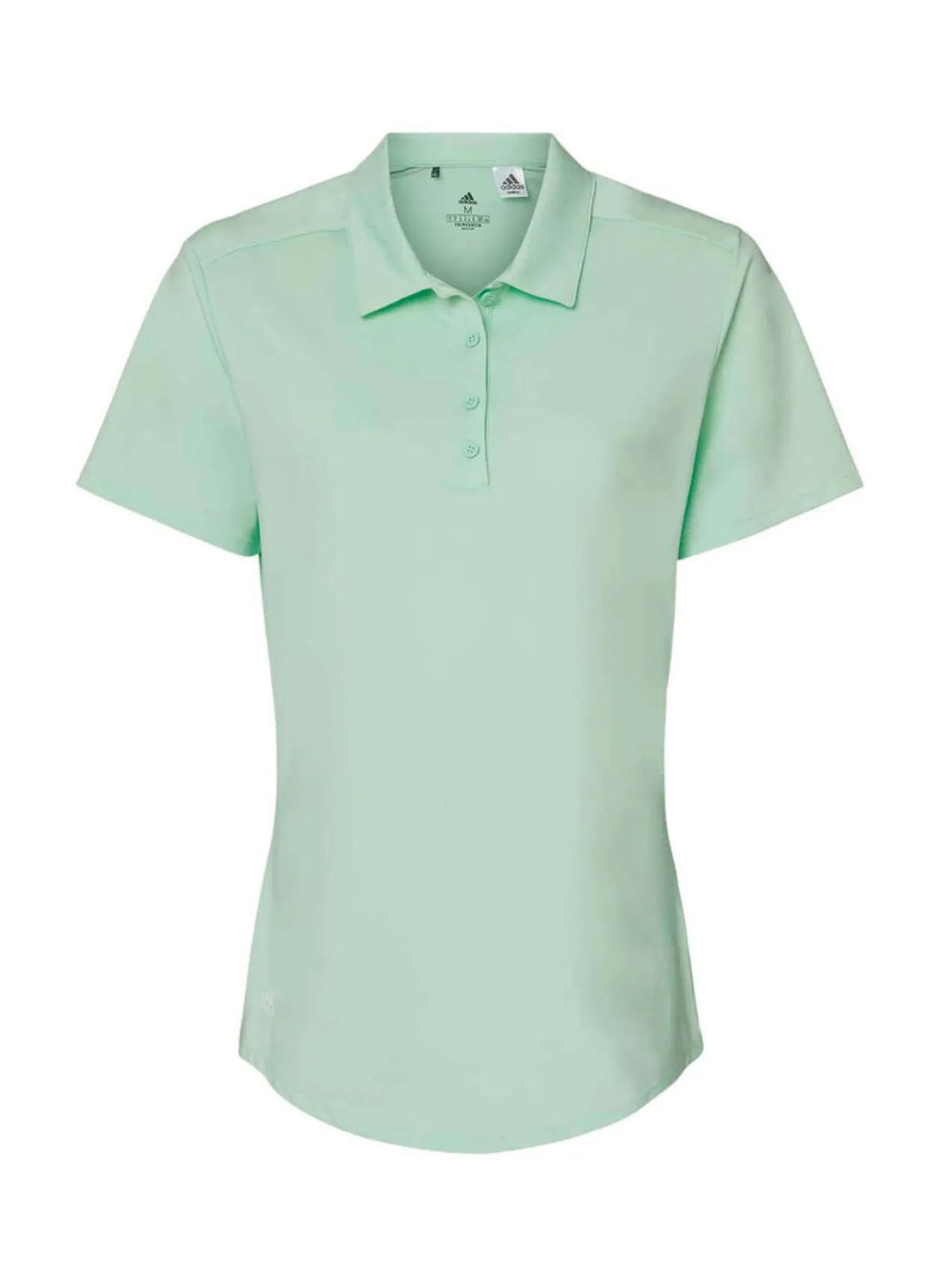 Clear Mint Women&#x27;s Adidas Ultimate Solid Polo A515