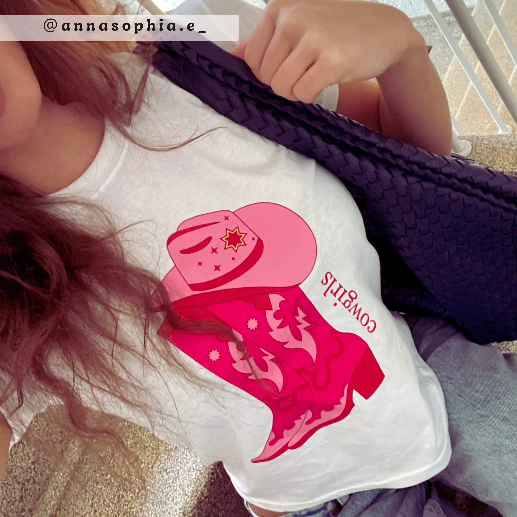 COWGIRLS, BABY TEE - VIT