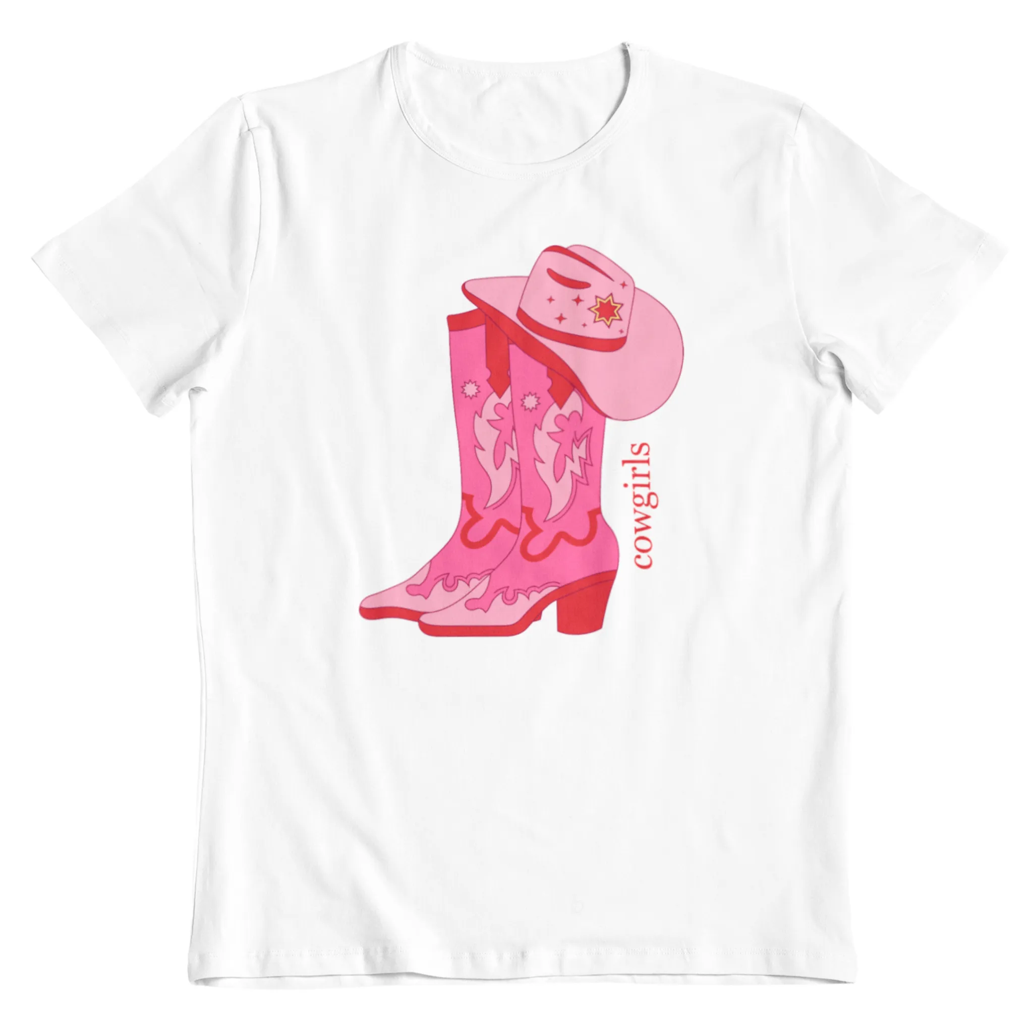 COWGIRLS, BABY TEE - VIT