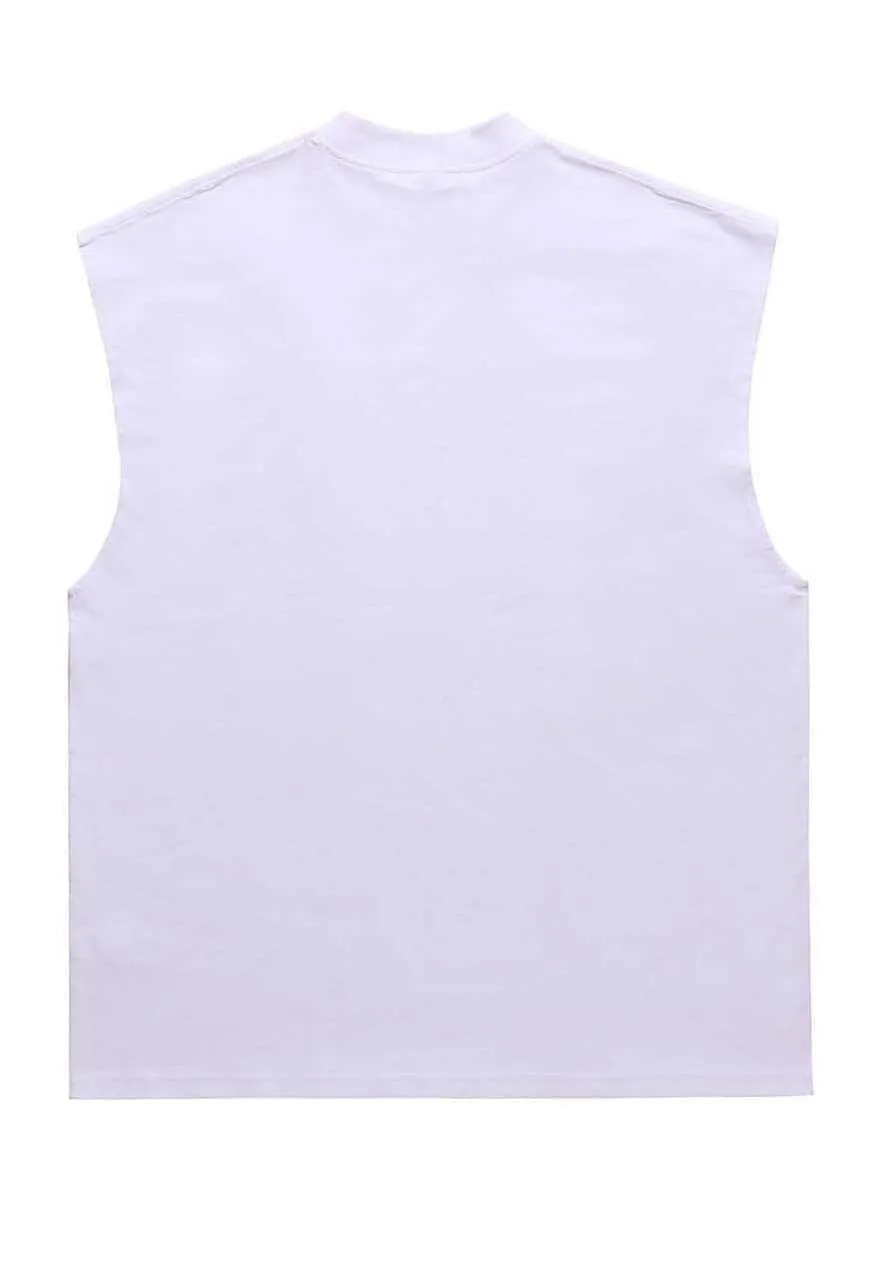 Emoji tank top surfer vest retro sleeveless smile t-shirt