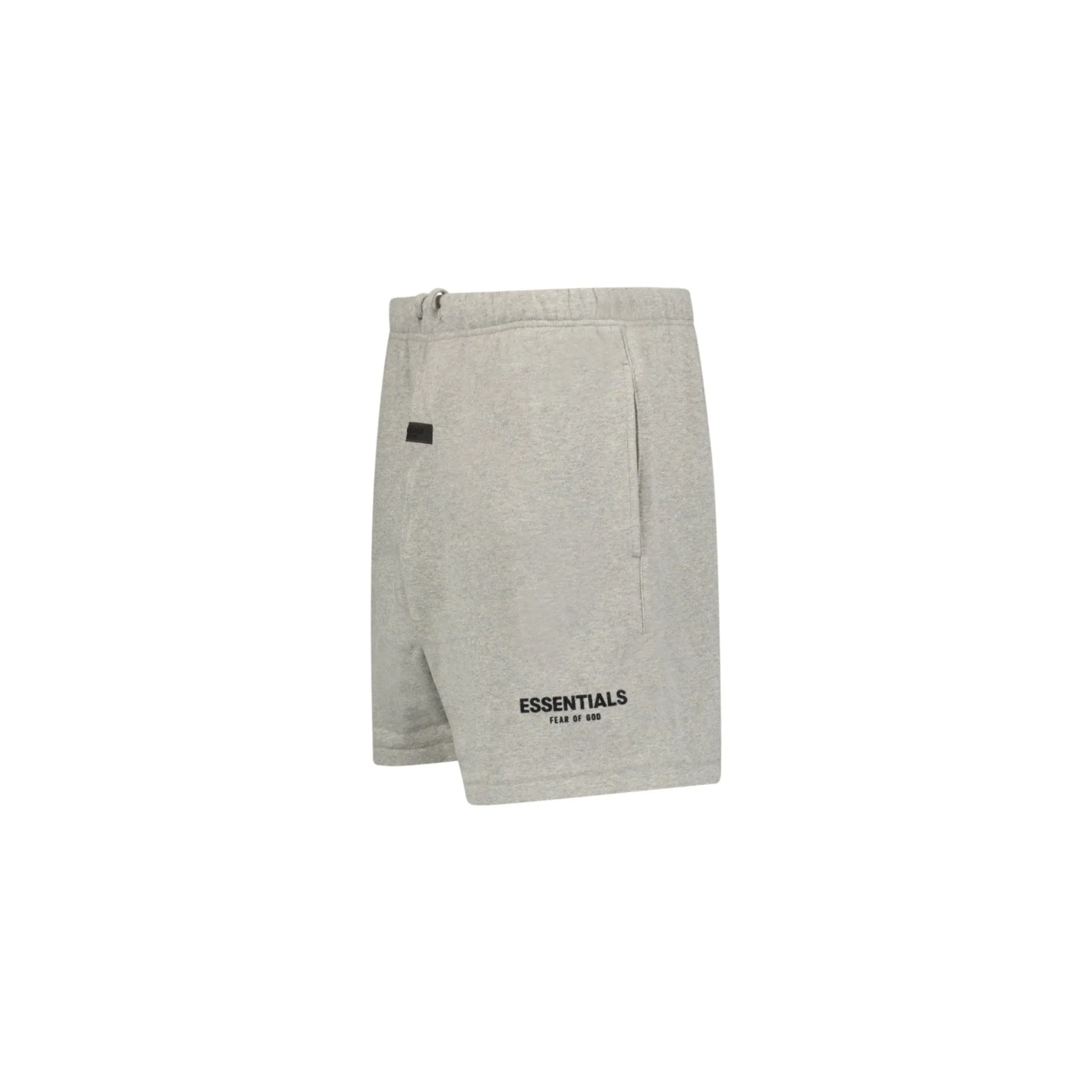 FEAR OF GOD ESSENTIALS COTTON SHORTS DARK OATMEAL
