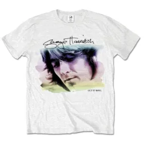 George Harrison | Official Band T-Shirt | Water Colour Portrait