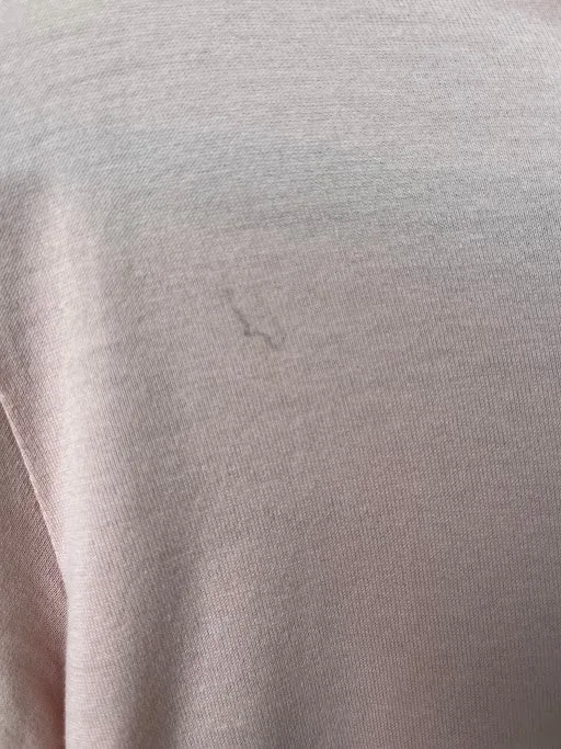 GIvenchy Pink Distressed Logo Cotton Graphic Tee UK XS