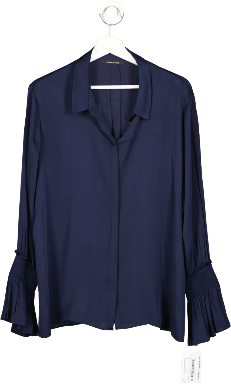 Kobi Halperin Blue Silk Blouse UK M