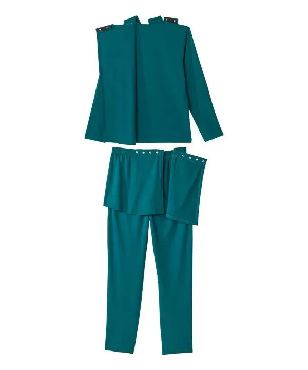 Men's 2-Piece Set With Back Overlap