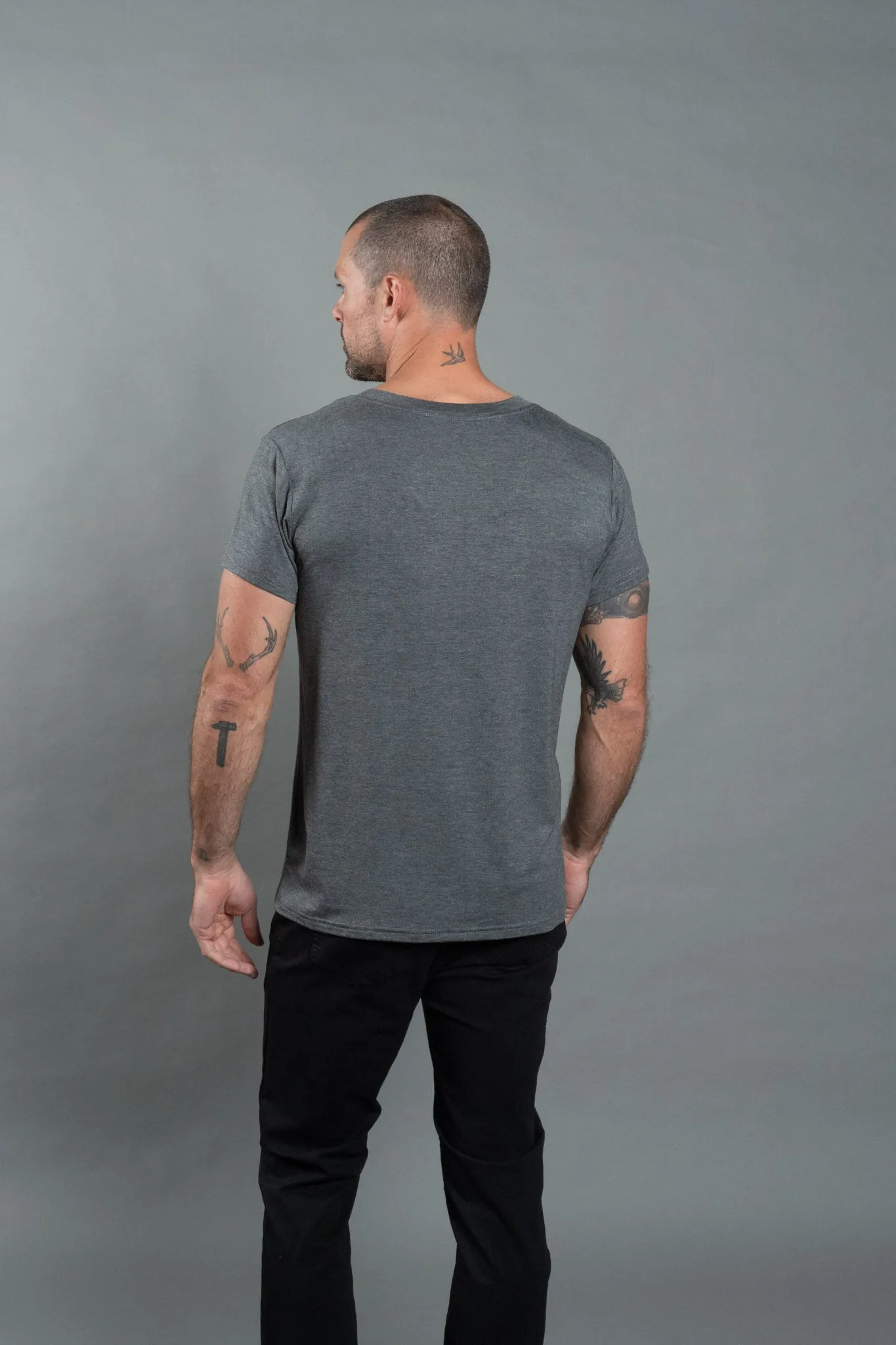 Men's Modal Classic V-Neck Tee