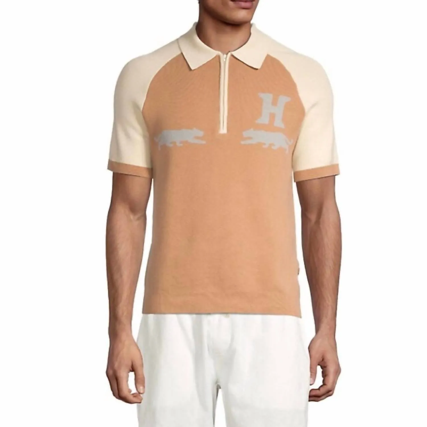 Men's Rosecrans Short Sleeve Knit Polo In Bone