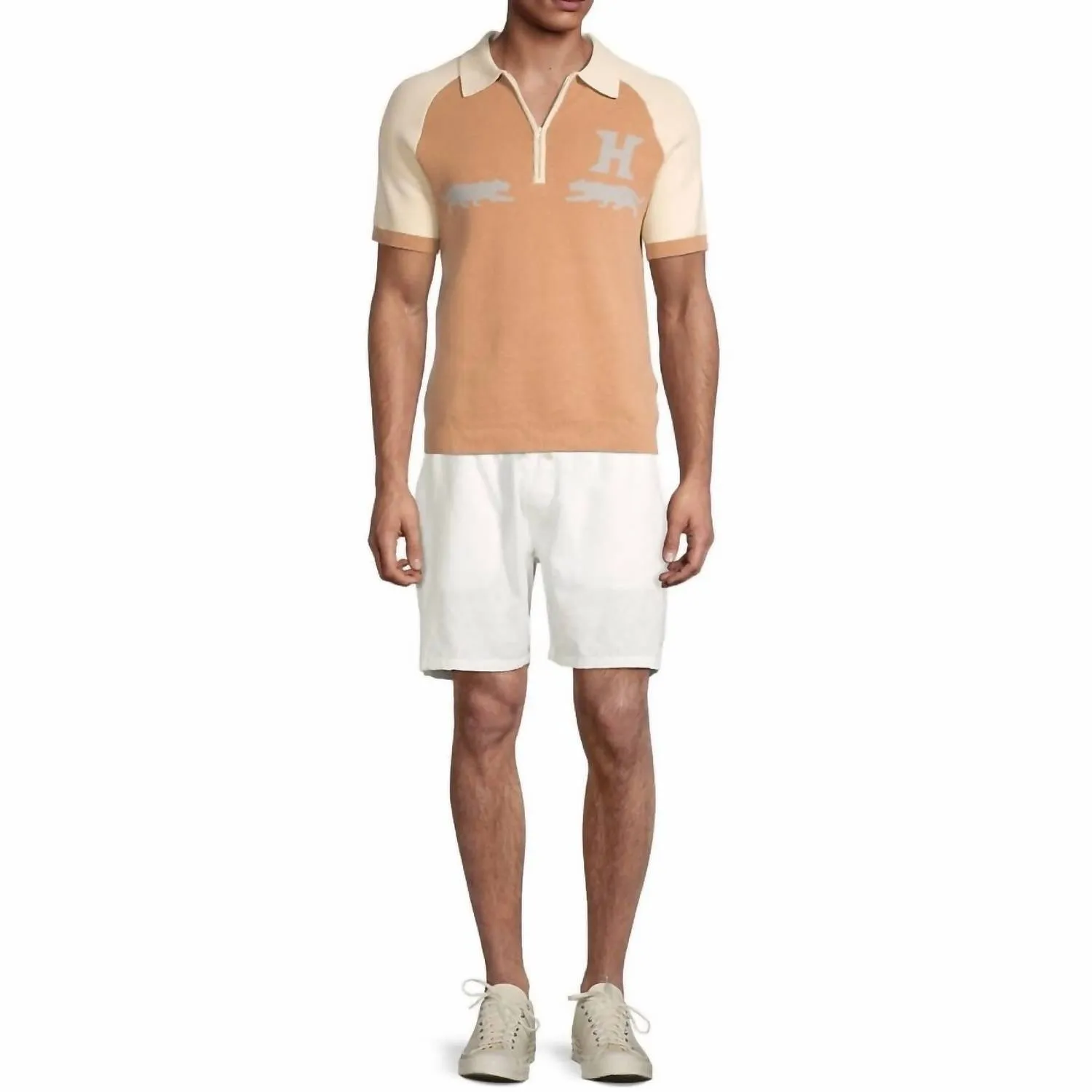 Men's Rosecrans Short Sleeve Knit Polo In Bone