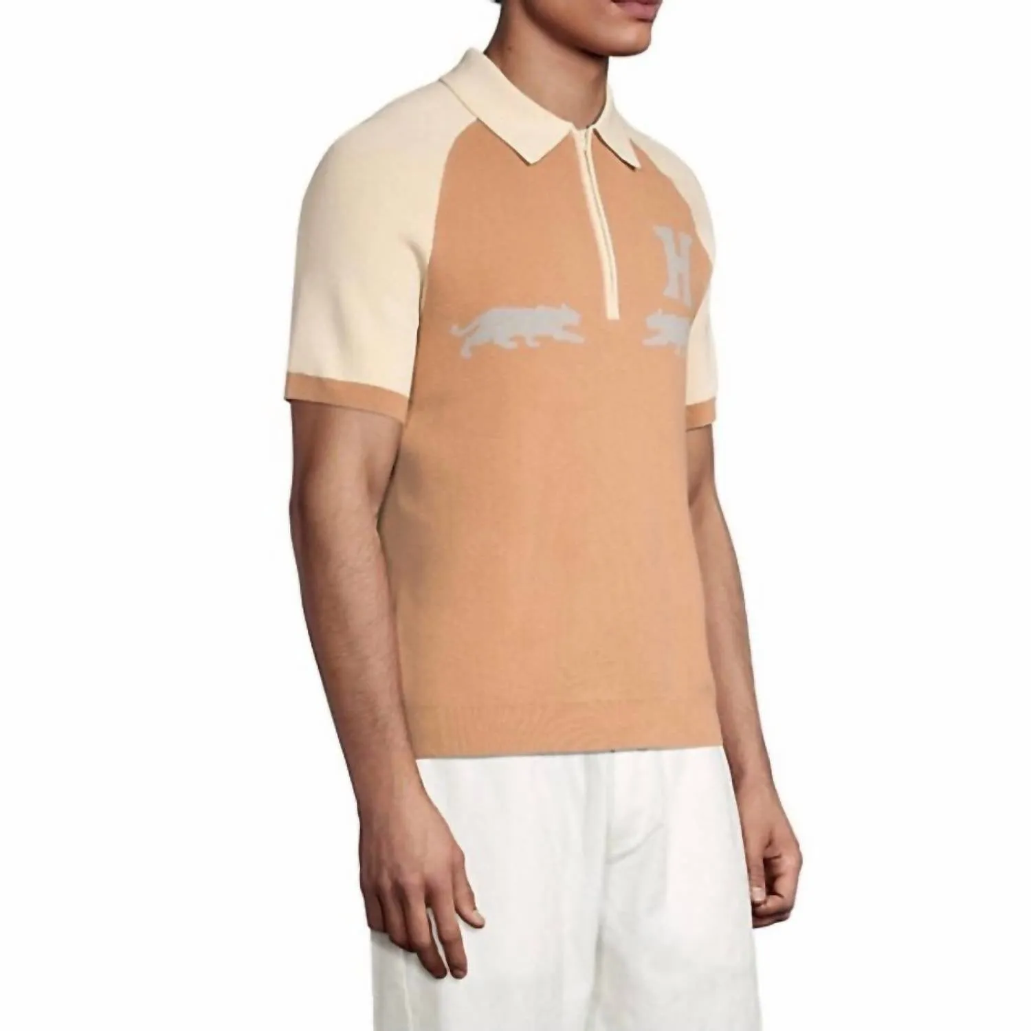 Men's Rosecrans Short Sleeve Knit Polo In Bone