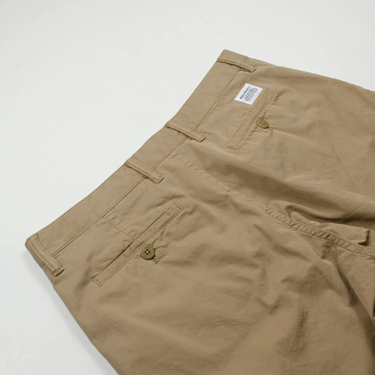 Norse Projects - Aros Light Twill Shorts - Utility Khaki