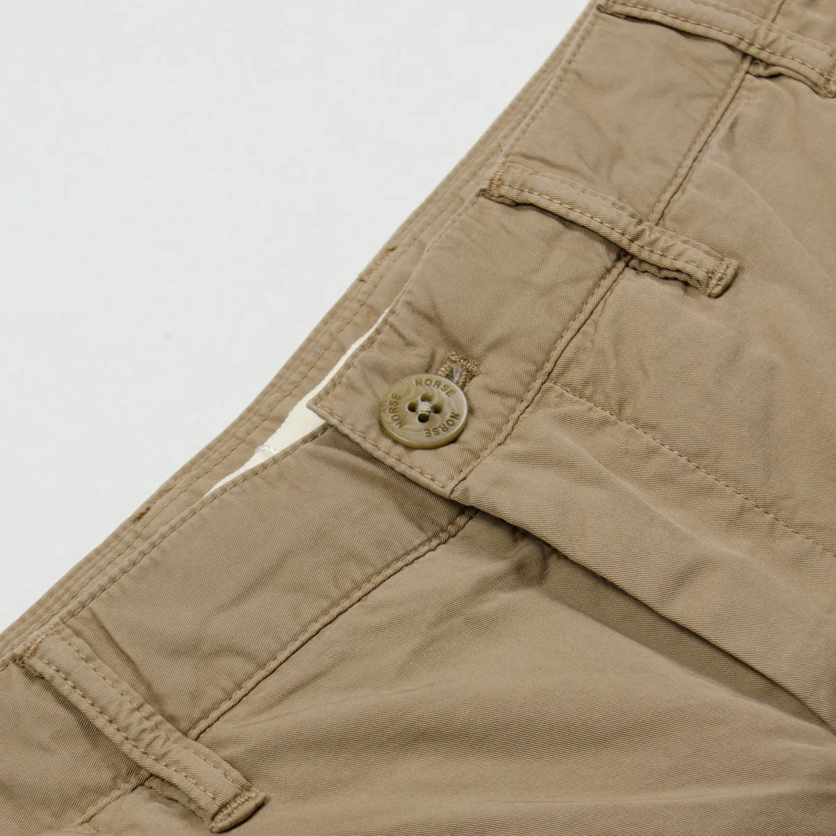 Norse Projects - Aros Light Twill Shorts - Utility Khaki
