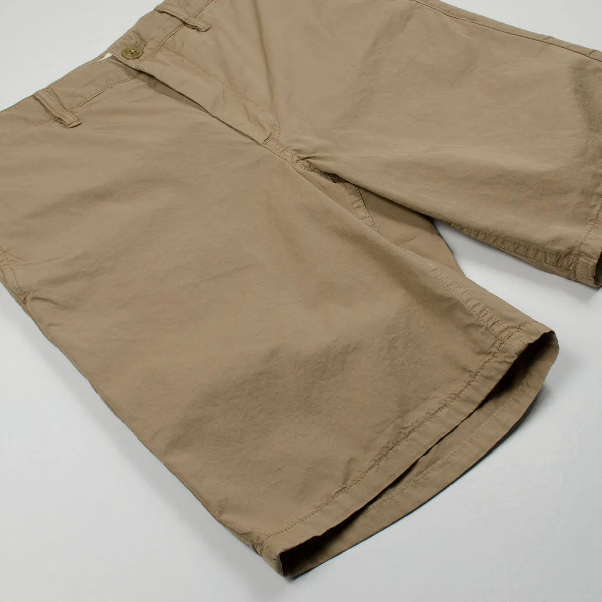 Norse Projects - Aros Light Twill Shorts - Utility Khaki