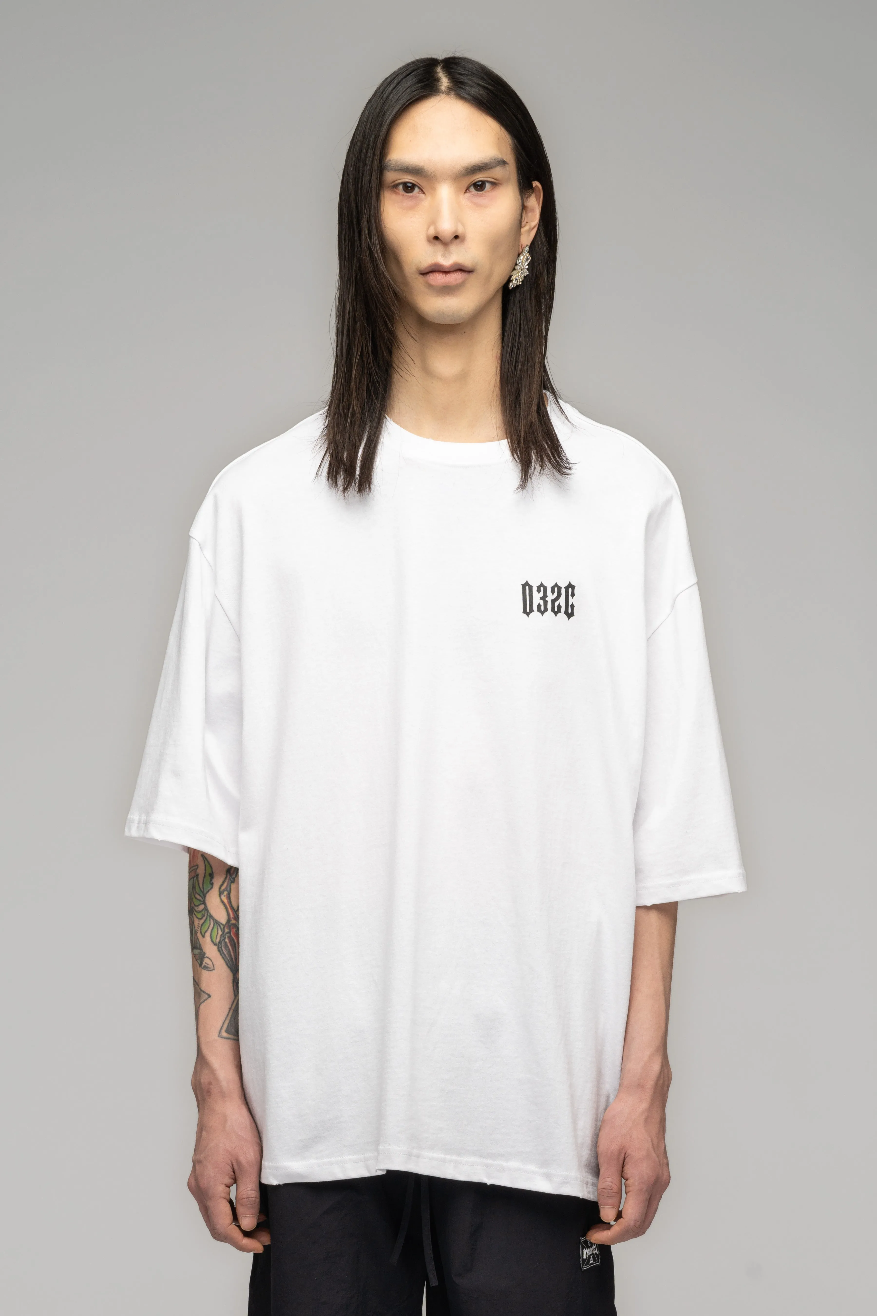 "CRUX" OVERSIZED BOX-CUT T-SHIRT
