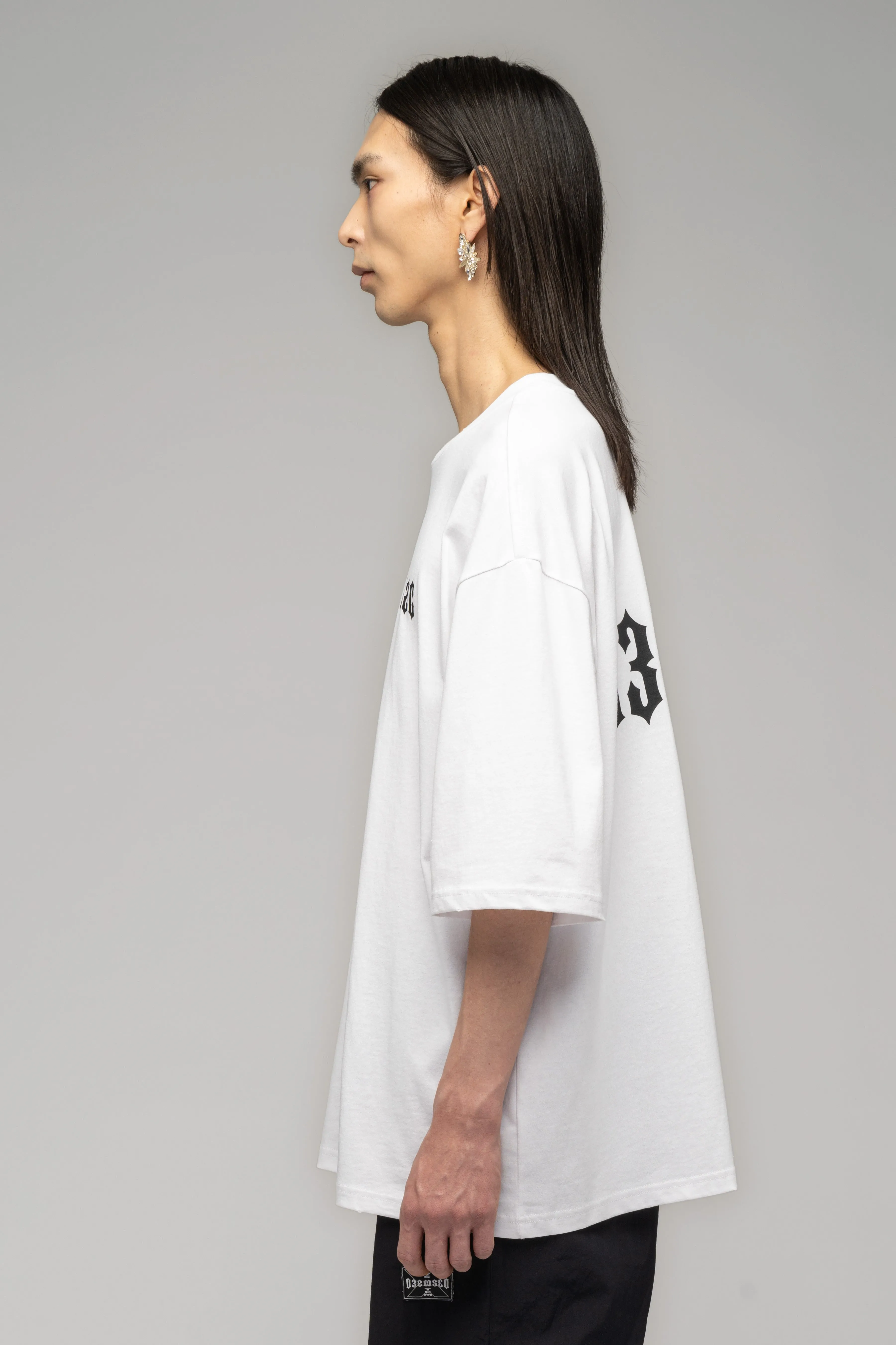 "CRUX" OVERSIZED BOX-CUT T-SHIRT