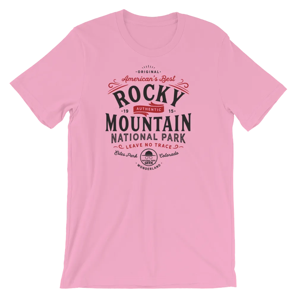 Rocky Mountain National Park T-Shirt - Various Colors