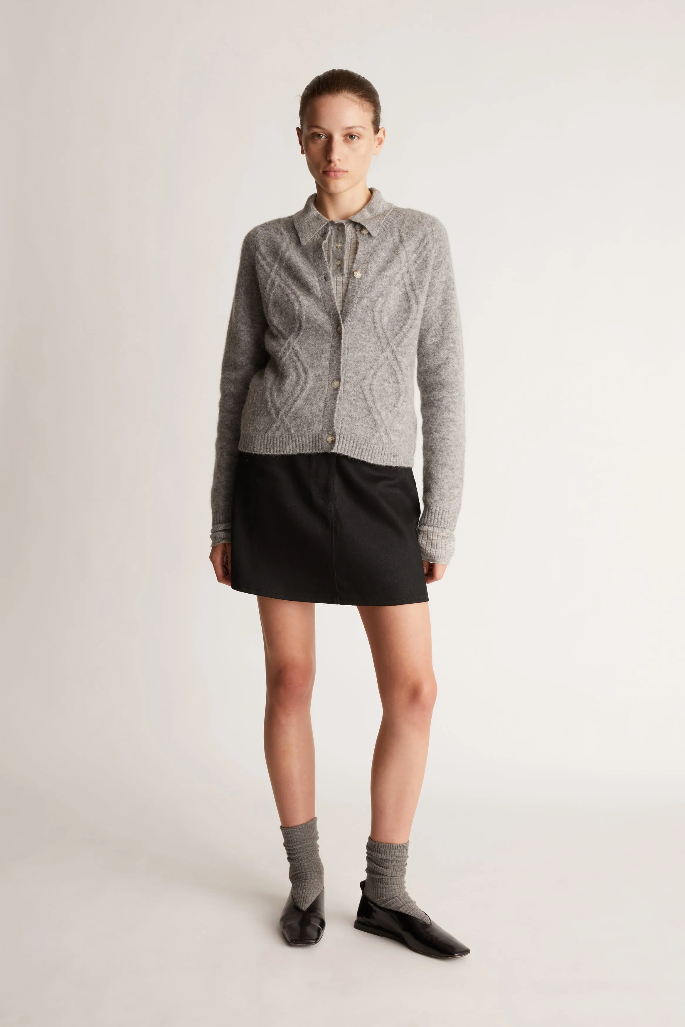 Sawyer Cable Knit Cardigan