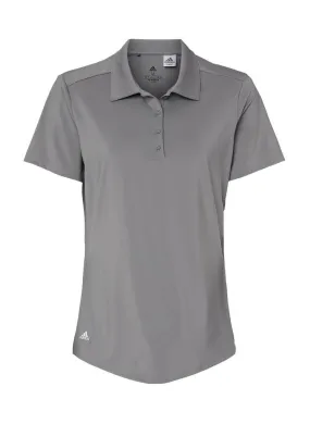 Women&#x27;s Adidas Grey Three Ultimate Solid Polo A515